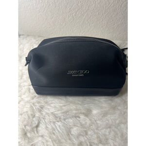 Jimmy Choo Parfums Toiletries Wash Bag Unisex Travel Pouch Black